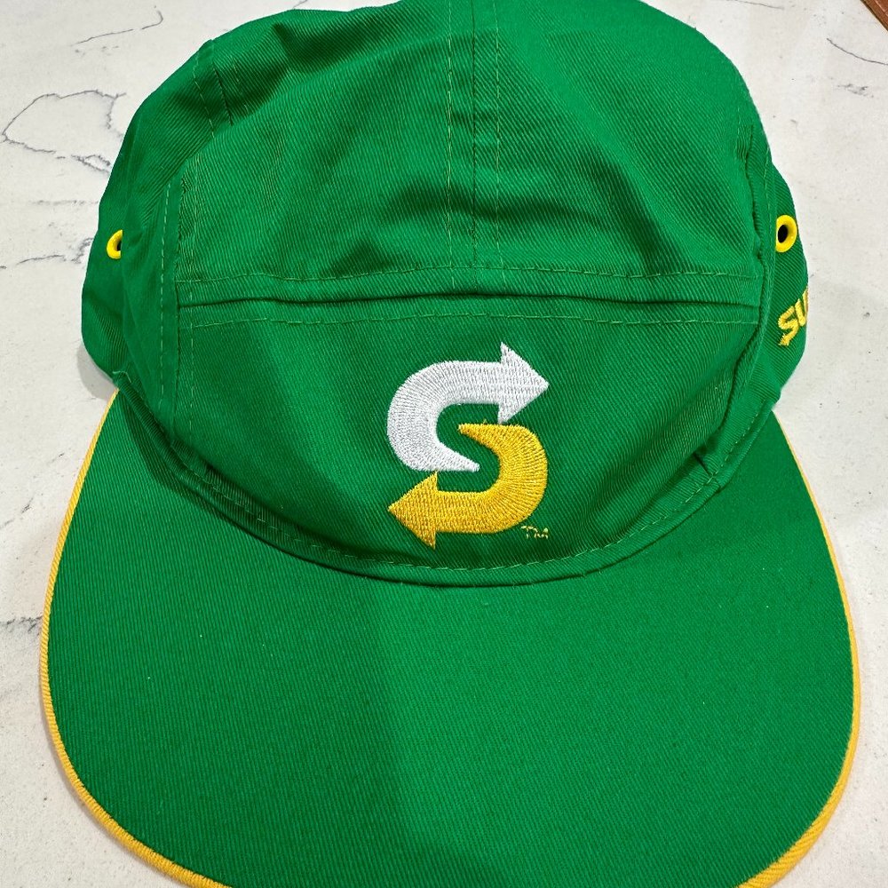 Subway Green Official Employee Hat Snapback Adjustable